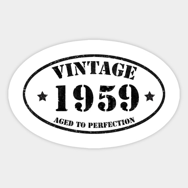 Milestone birthday 1959 Sticker by One2shree